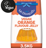 117891 SAV McDougalls Orange Vegan Jelly Crystals 3.5kg