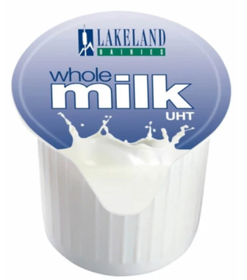 120 KD. UHT Whole Milk Portions  120x12ml