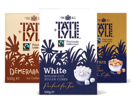 136131 SAV. Tate & Lyle Rough Cut White Sugar Cubes 1kg