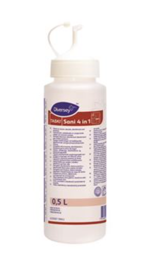 602077 SAV Taski Sani 4 in 1 Bathroom Cleaner Dosing Bottle 500ml