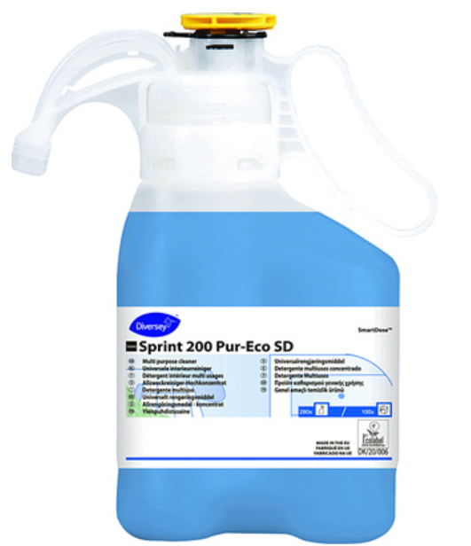 602085 SAV Taski Sprint 200 Pur-Eco Glass and Mirror Cleaner 1.4ltr