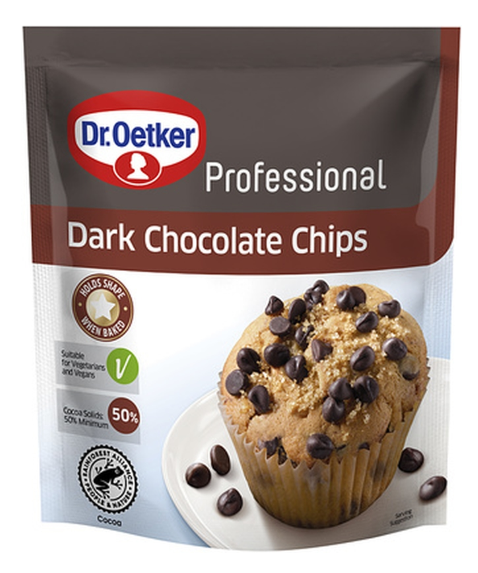 187360 SAV. Dr Oetker Dark Chocolate Chips 750g