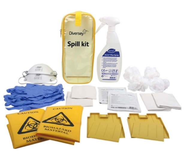 602097 SAV Oxivir Spill Kit with Plus Spray