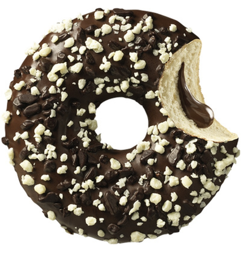 300173 SAV. Frozen Donut Worry Be Happy Belgiyummy Doughnut 58g (24 Pack)