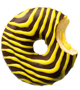 300182 SAV. Frozen Donut Worry Be Happy Queen V Doughnut 58g (24 Pack)