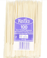 626461 SAV Plastico Gun Shaped Skewer 180 mm (100 Pack)