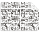626589 SAV Vegware White Greaseproof Grill Sheet (1000 Pack)
