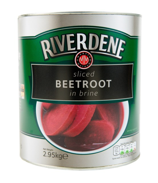 106062 SAV.   Riverdene Sliced Beetroot in Water 2.9kg