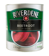 106062 SAV.   Riverdene Sliced Beetroot in Water 2.9kg