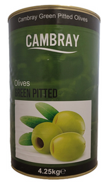 128090 SAV.  Centaur Green Pitted Olives 1kg