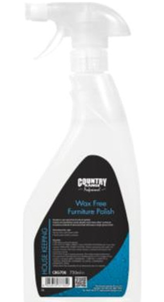 606599 SAV Country Range Wax Free Furniture Polish Trigger 750ml