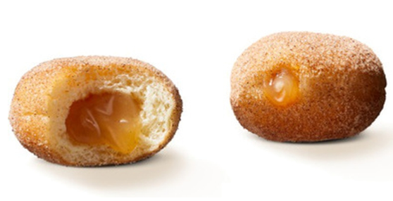 332744 SAV. Frozen Donut Worry Be Happy Lil Apple Bite Doughnut 25g, 35pcs (3 Pack)