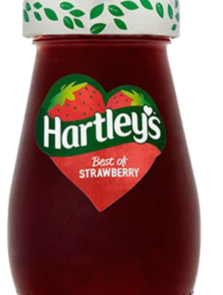 127071 SAV Hartleys Strawberry Jam 340g