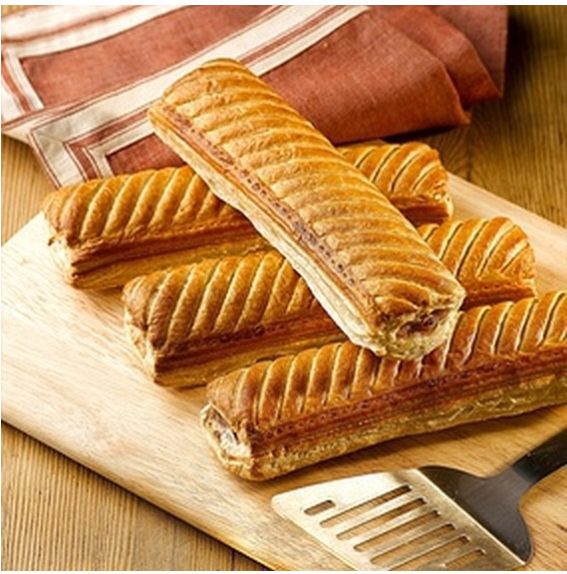 383010 SAV. Frozen Wrights Pies Jumbo Baked Sausage Rolls 8 inch (35 Pack)