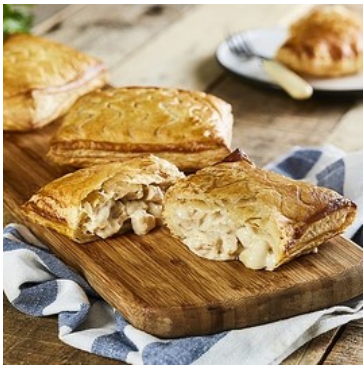 383040 SAV. Frozen Country Range Unbaked Chicken and Mushroom Slice 176g (36 Pack)