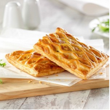 383046 SAV. Frozen Wrights Pies Creamy Vegetable Lattice Slice 160g (36 Pack)