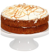 398725 SAV. Frozen Catering Essentials Toffee Butterscotch Cake (16 Portions)