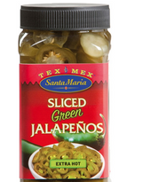 116321 SAV Santa Maria Sliced Jalapenos 500g
