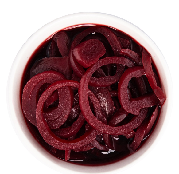 211160 SAV Chilled Belazu Sliced Sour Cherry Onions in White Wine Vinegar 1.8kg (6 Pack)