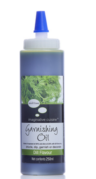141289 SAV Imaginative Cuisine Dill Garnishing Oil 250ml (6 Pack)