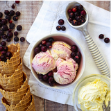 379048 SAV. Frozen Marshfield Farm Blackcurrants in Clotted Cream 4.5ltr