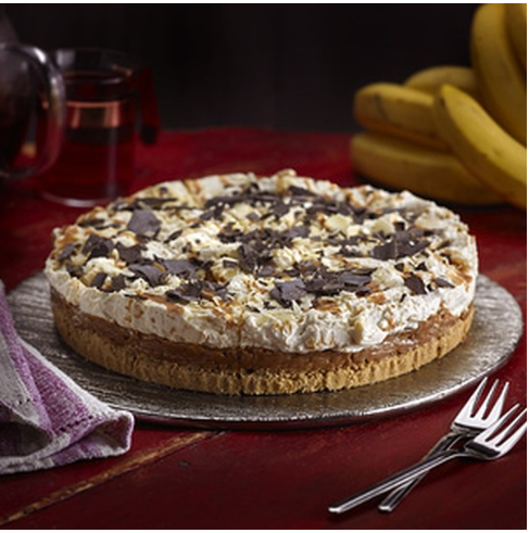 388041 SAV. Frozen Mademoiselle Desserts Premium Banoffee Pie (12 Portions)