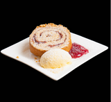 388300 SAV. Frozen Mademoiselle Desserts Strawberry Jam Roly Poly (14 portions)