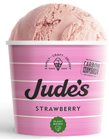 389003 SAV. Frozen Judes Vegan Strawberry Ice Cream 100ml (24 Pack)