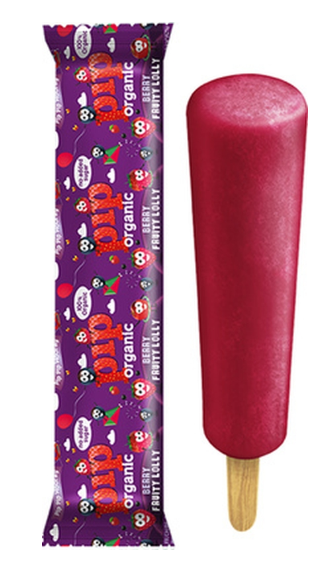 389419 SAV. Frozen Pip Organic Berry Fruity Lollies 40ml (40 Pack)