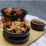 352868 SAV. Frozen Global Farms Slow Cooked Pulled Pork Shoulder 500g