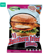 355771 SAV. Frozen Meadowvale Southern Fried Chicken Fillets 140-160g each 2.4kg pack