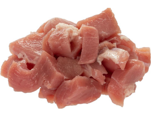 366008 SAV. Frozen Thatcham Butcher Diced Gammon 1kg