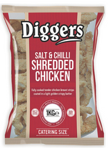 315873 SAV. Frozen Diggers Salt and Chilli Crispy Shredded Chicken 1kg