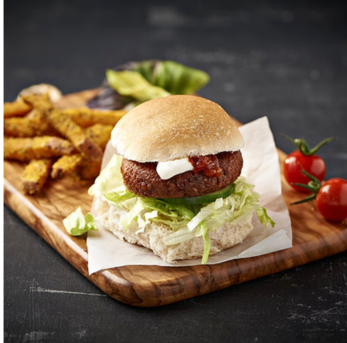 319195 SAV. Frozen Devils Kitchen Plant Burger 50g (100 Pack)