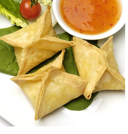 381039 SAV. Frozen Scheff Foods Mango and Brie Pastry Parcel 30g (25 Pack)