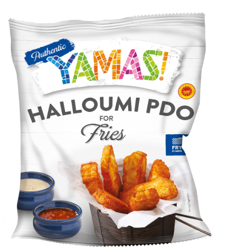 386001 SAV. Frozen Yamas Halloumi Fries 1kg (12 Pack)