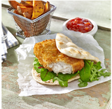 318282 SAV. Frozen Youngs Breaded Square Fishwich 85g (50 Pack)