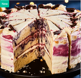 366060 SAV. Frozen Country Range Fruits of the Forest Cake (16 Portion)