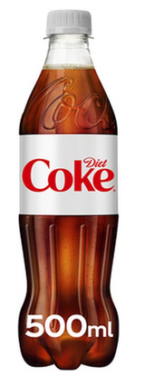 133282  Coca Cola Diet Coke Bottles 500ml (24 Pack)