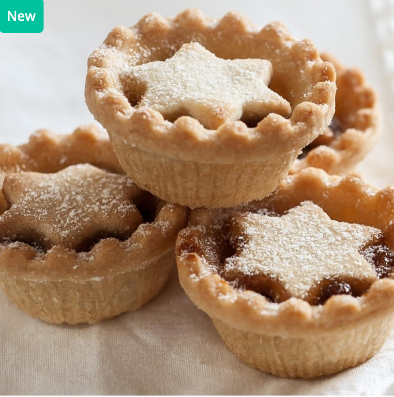 182470  SAV. Sargents Mini Star Lid Mince Pies 9sgl (8 Pack)