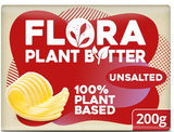 280876 SAV Chilled Flora Unsalted Plant Butter 200g (24 Pack)