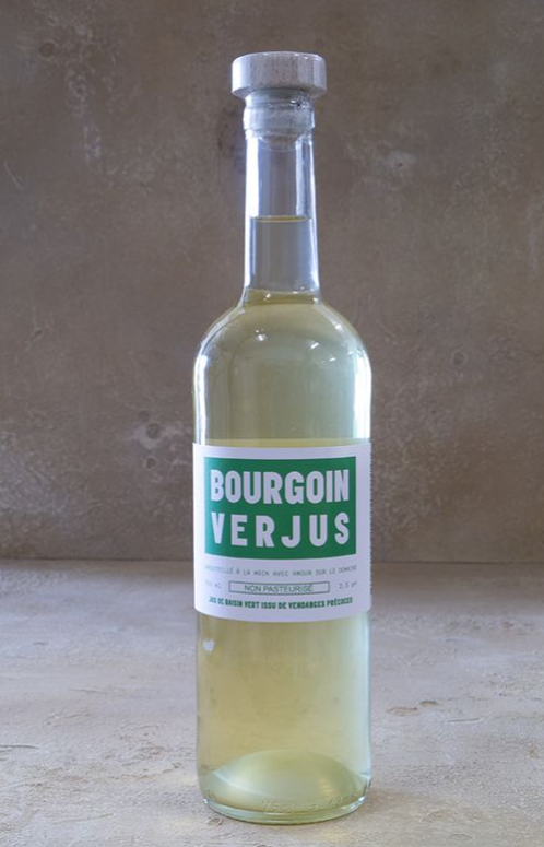 Verjus Bourgoin Unpasteurised 750ml