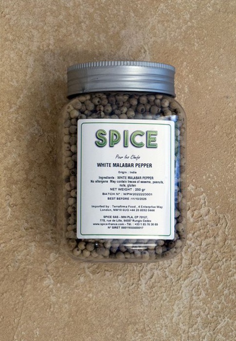 Malabar White Pepper 250g