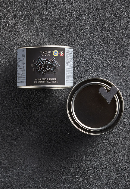 Black Kampot IGP Peppercorns 80g