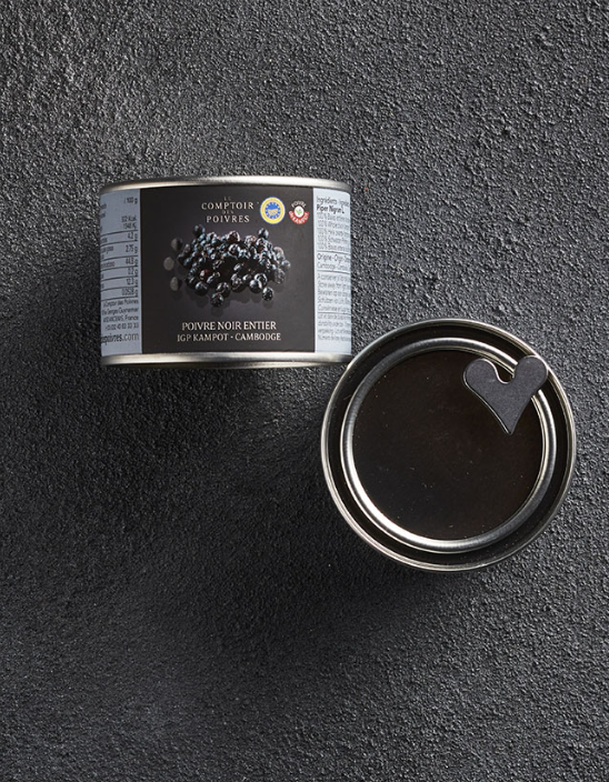 Black Kampot IGP Peppercorns 80g