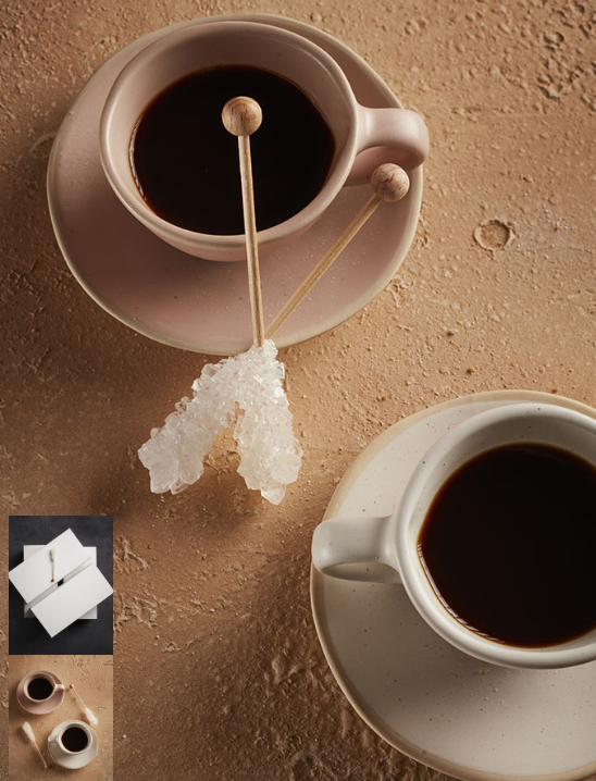 White Candy Stick Espresso Size 4-6g x400
