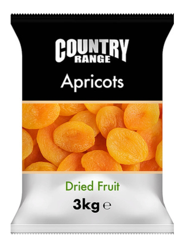 107075  Country Range Dried Apricots 3kg