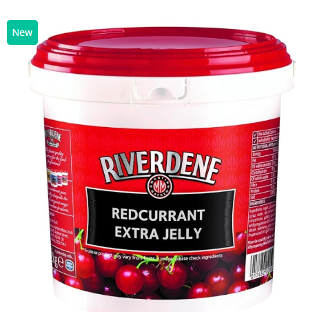 127250 SAV. Riverdene Redcurrant Jelly 2.72kg
