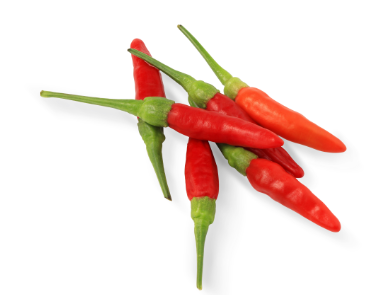 447888 SAV. Thai Red Birds Eye Chillies 1kg
