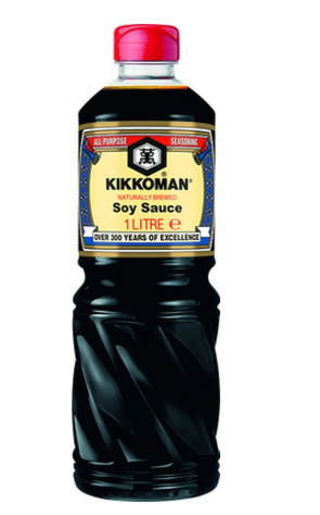 113834 JP.  Kikkoman Soy Sauce 1ltr